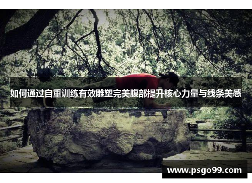 如何通过自重训练有效雕塑完美腹部提升核心力量与线条美感